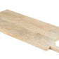 Square keyhole charcuterie board- light